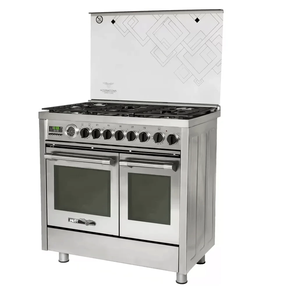 با کیفیت اجاق گاز پیلوت دو فر TS5 (گازی و برقی)