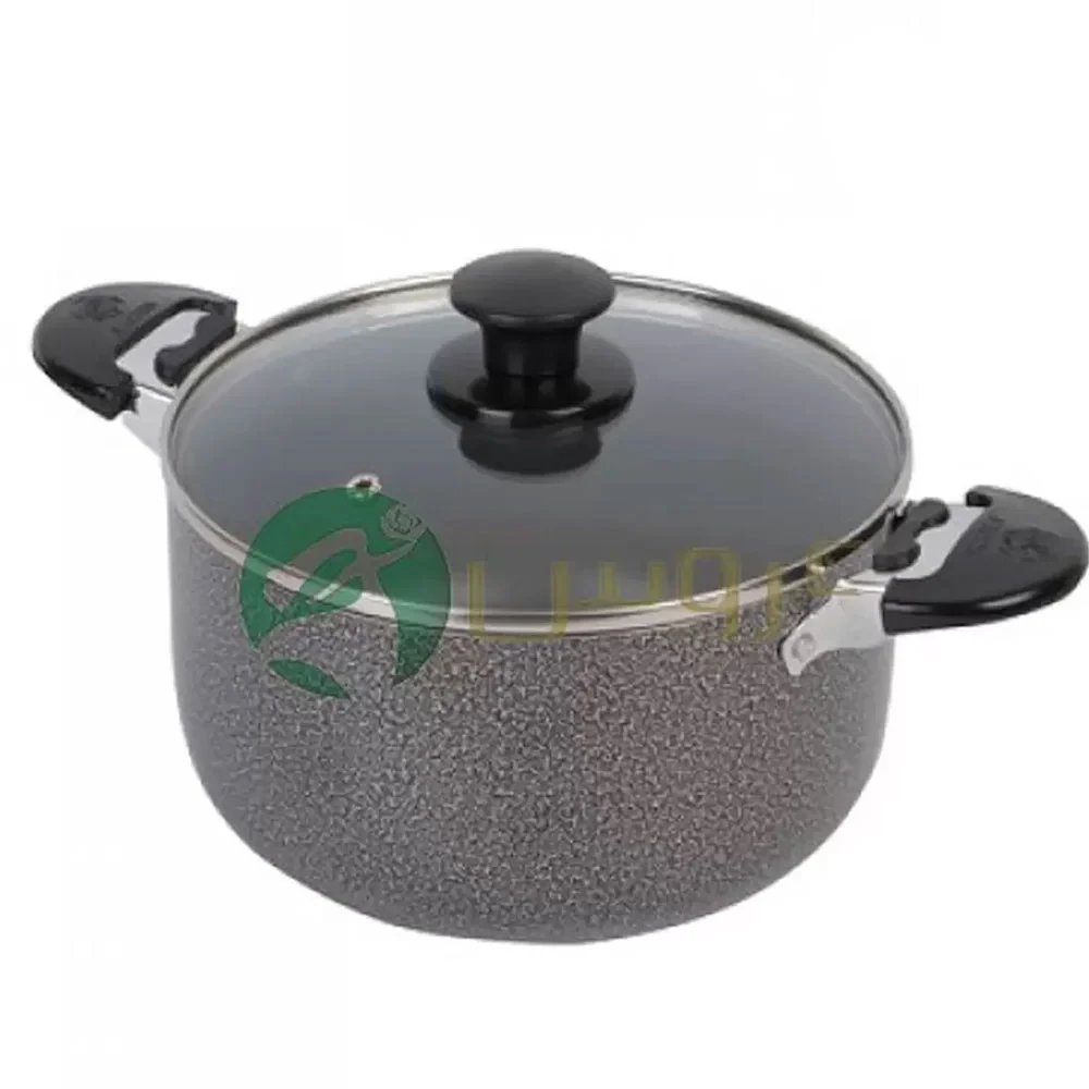 جدید قابلمه درب شیشه ای 20 عروس تفلون