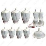 تخفیف سرویس پاسماوری و ادویه 14 پارچه مدل استیج سفید