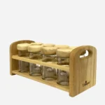 اصل ادویه 8 تایی مستطیل تخت مدل 6123