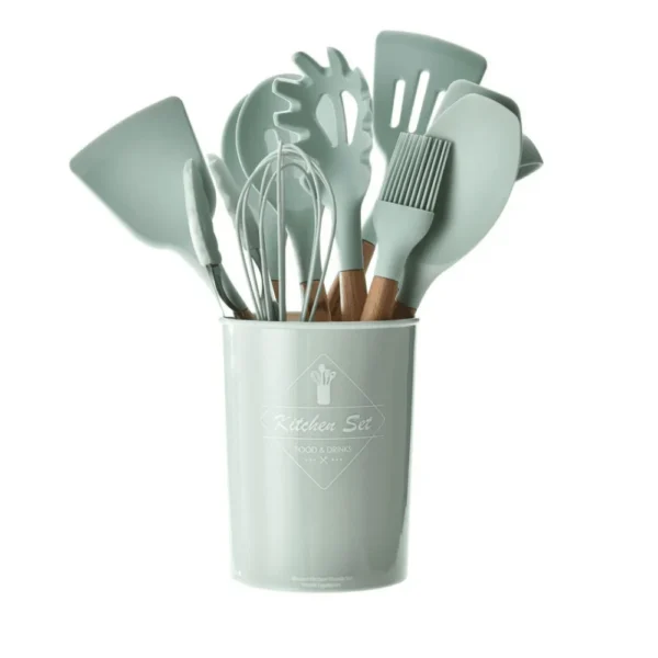 خرید سرویس کفگیر و ملاقه 12 پارچه مدل KITCHEN SET