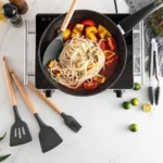 تخفیف سرویس کفگیر و ملاقه سیلیکونی