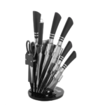 با کیفیت سرویس چاقو آشپزخانه 9 پارچه ام جی اس مدل KS-9024B