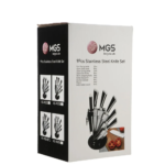 اورجینال سرویس چاقو آشپزخانه 9 پارچه ام جی اس مدل KS-9024B