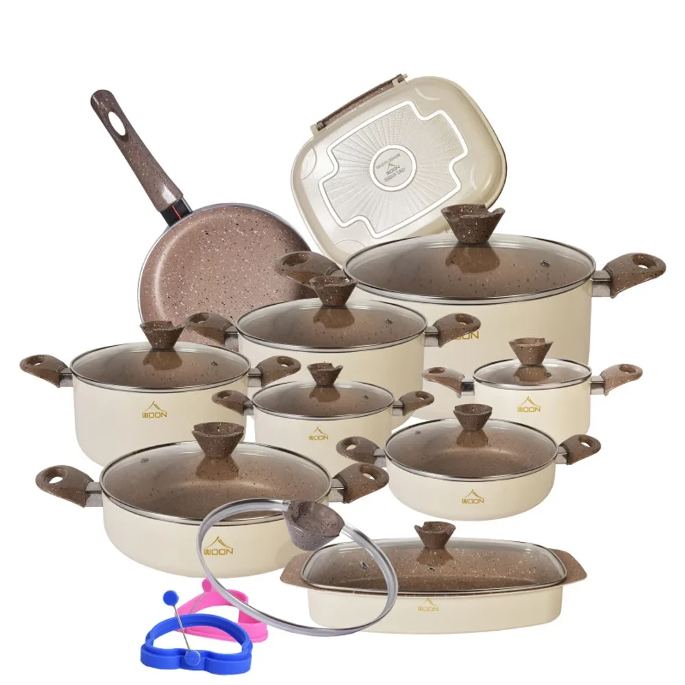 تخفیف سرویس پخت و پز 21 پارچه وون طرح ترک مدل 03