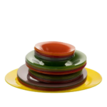 با کیفیت سرویس غذا خوری 25 پارچه آذین اوپال کد 139