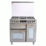 محصول اجاق گاز سه فر تاکنو مدل رومانو دستگیره کروم [تایمر لمسی]
