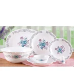 اورجینال سرویس 28 پارچه گرد پارس اپال طرح نلی کد 180P