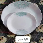 ویژه سرویس غذا خوری 26 پارچه قالب نیلوفری گرد (Desini)
