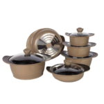 محبوب سرویس قابلمه گرانیتی 12 پارچه امگا(omega)