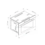 محبوب فر توکار آلتون مدل V905 [عرض 90+بخارپز]