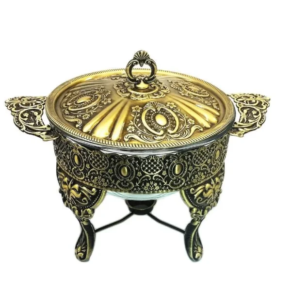 اصل ظرف سوفله طرح آنتیک پیوتر کد 2648