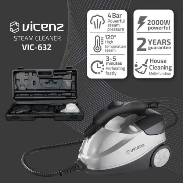 بخارشوی ویکنز مدل VIC-632