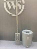 تی زمین شوی WS550 گرد سطل دار با ۳ عدد پد میکروفایبر