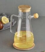 ظرف نگهداری روغن پیرکس ۹۰۰ میلی لیتر