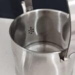 کتری لوله دار قیطاسی 3.5 لیتری مدل 40207 کف چدن دسته چوب مات