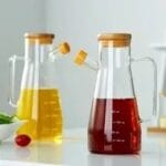 ظرف نگهداری روغن پیرکس ۹۰۰ میلی لیتر