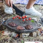 تابه گریل نالینو مدل Daniele سایز ۳۴ چدن دو طرفه